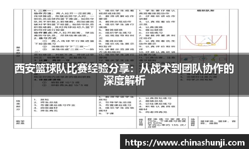 西安篮球队比赛经验分享：从战术到团队协作的深度解析